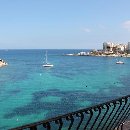 Spinola Bay Top Floor Seafront 3 Bedroom Apartment With Panoramic Sea Views - By Getawaysmalta San Julián Exterior foto